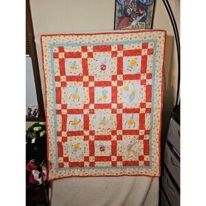 Vintage Robot Baby Blanket (37x48)